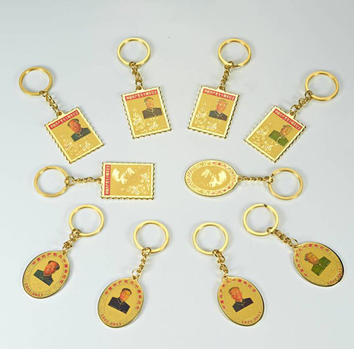 鑰匙扣(kòu)定製金徽章(zhāng)