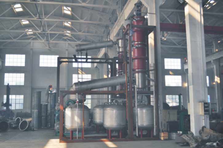 短程（chéng）分子蒸餾設備