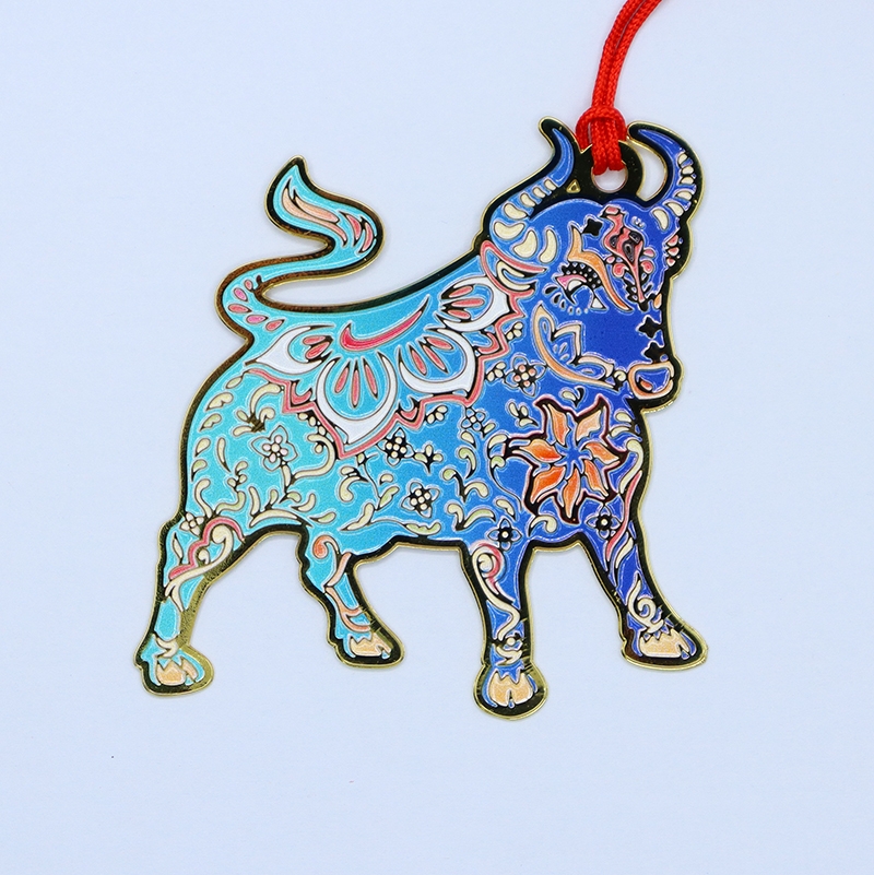 生肖牛（niú）書簽（qiān）