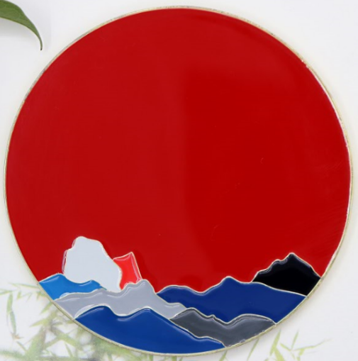 琺（fà）琅杯墊（diàn）