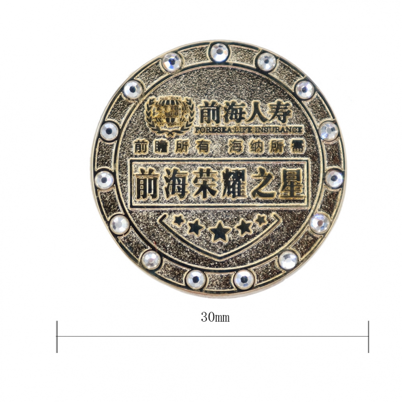 前（qián）海人壽（shòu）徽章（zhāng）