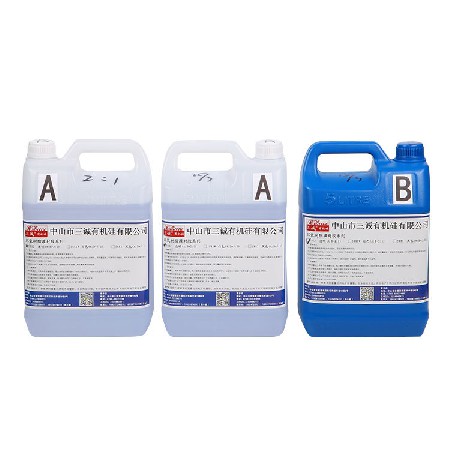 透明環氧樹脂AB膠 2:1戶外（wài）燈具防水密封膠 電子玻璃陶瓷灌封（fēng）膠水