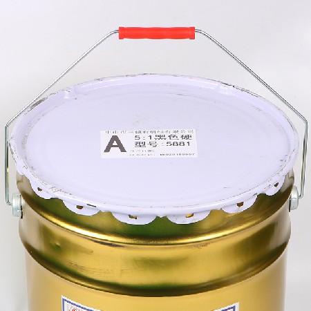 驅動電源出線孔灌封（fēng）膠噴泉（quán）防水電纜接頭用（yòng）黑色硬（yìng） 5:1環氧樹脂膠