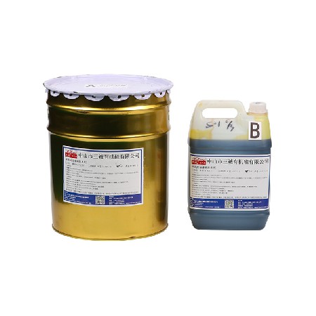 驅動電源出線（xiàn）孔灌封膠噴泉防水電纜接頭用黑色硬 5:1環（huán）氧樹脂膠