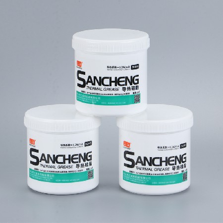 大功率LED燈板散熱導熱矽脂 1.2W係數白色導熱矽脂電子芯片散熱膏